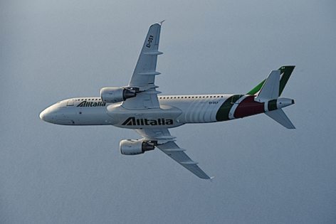 Alitalia A320 (foto Alitalia)