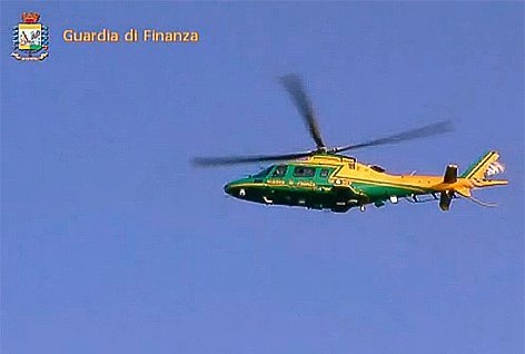 'elicottero MCH 109A (immagine repertorio video GdF)