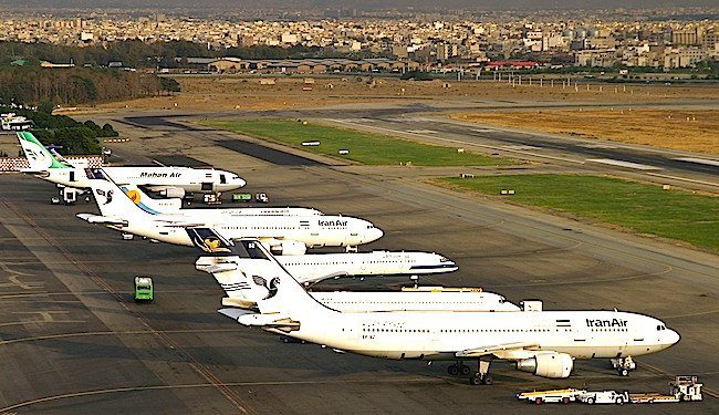 L'aeroporto Mehrabad di Teheran (foto Shahram Sharifi per Wikimemdia Commons)