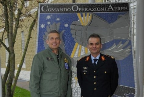 Il Comandante dell’EATC al COA e alla 46ª B.A. (Il portale dell’Aeronautica Militare)