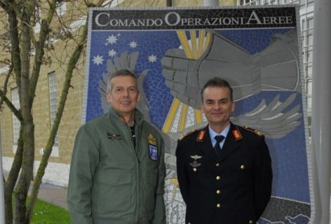 Il Comandante dell’EATC al COA e alla 46ª B.A. (Il portale dell’Aeronautica Militare)
