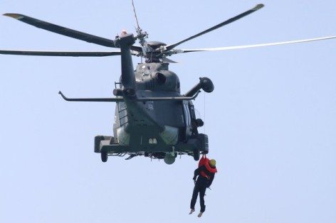 Pratica di Mare: esercitazione di recupero in mare (Il portale dell’Aeronautica Militare)