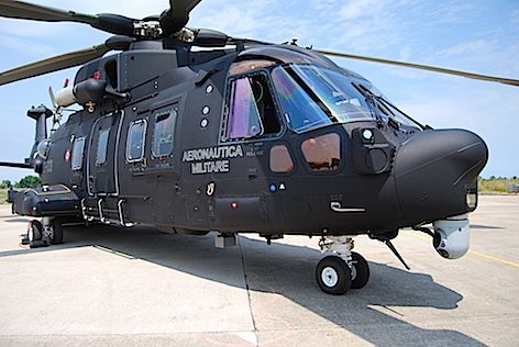 Consegnato a Cervia il primo elicottero AW HH-101A “Caesar”