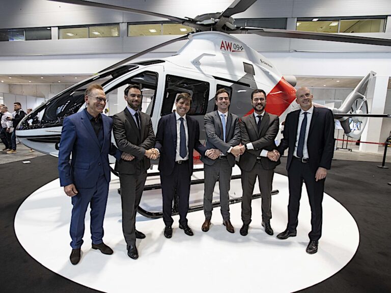 Leonardo: successo commerciale per il nuovo elicottero AW09 in Europa
