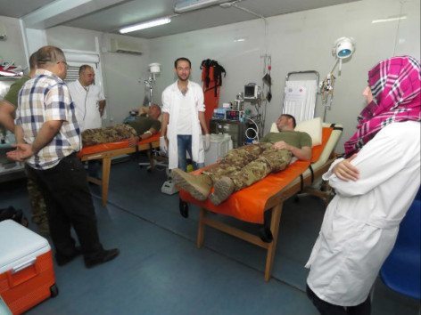 Donazione sangue in Libano (Esercito Italiano)