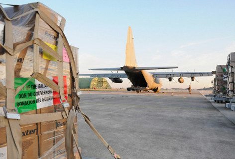 Aiuti umanitari per la Libia con C-130J (Il portale dell’Aeronautica Militare)
