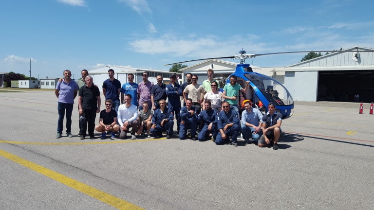 Gruppo Curti inaugura il suo nuovo elicottero a turbina