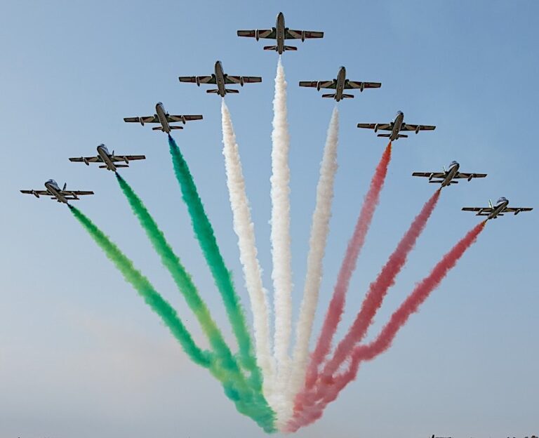 Le Frecce Tricolori festeggiano i loro 60 anni all’Aeroporto di Rivolto