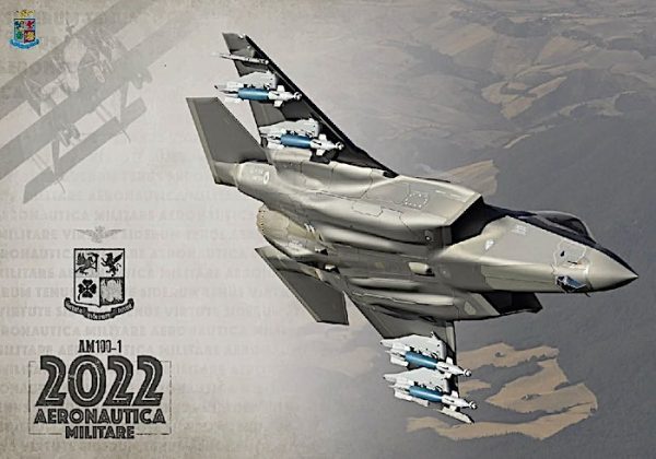 Presentato il Calendario dell’Aeronautica Militare 2022