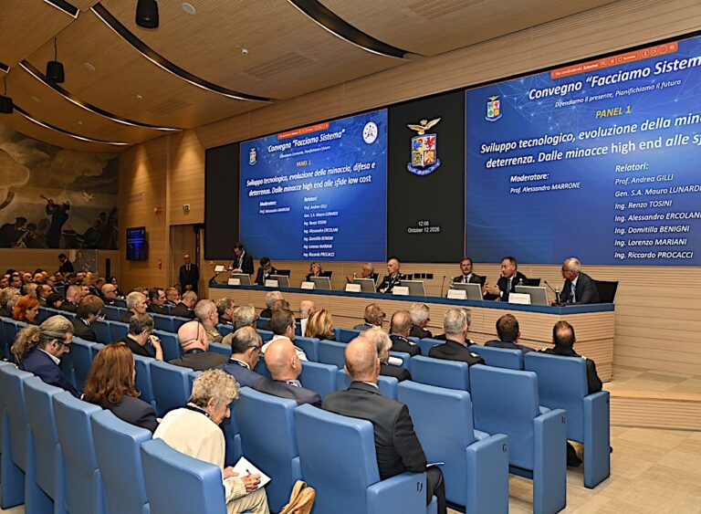 Difesa: a Palazzo Aeronautica il convegno “Facciamo Sistema” sul futuro del potere aereo e spaziale