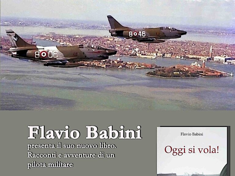 Presentazione a Lugo del nuovo libro di Flavio Babini “Oggi si vola”