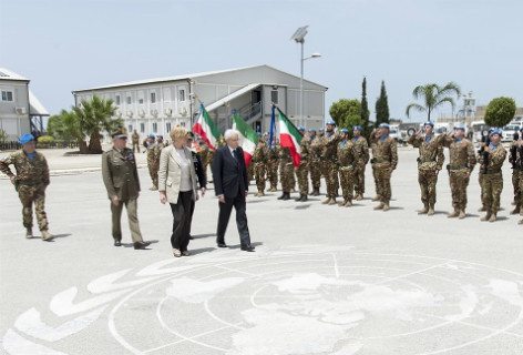 Libano: il Presidente Mattarella visita il contingente italiano (Difesa.it)