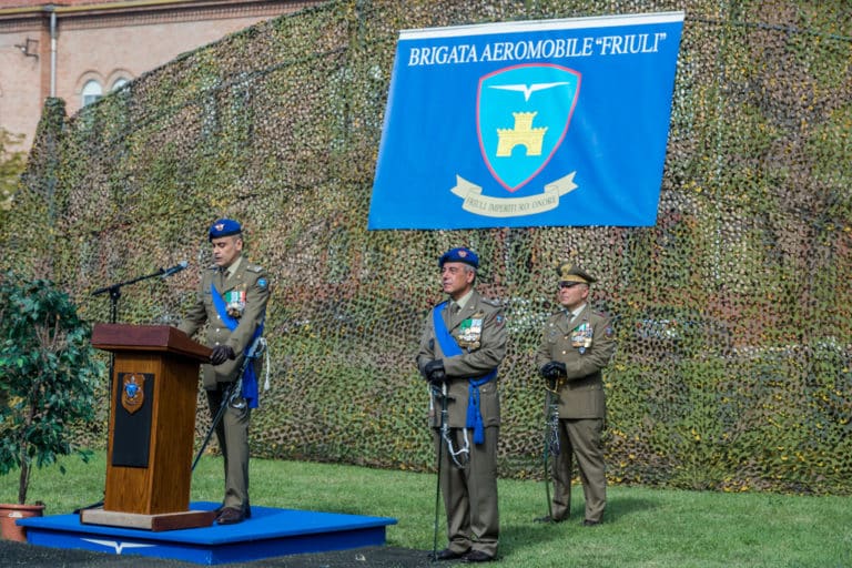 Cambio del comandante alla Brigata Aeromobile “Friuli”