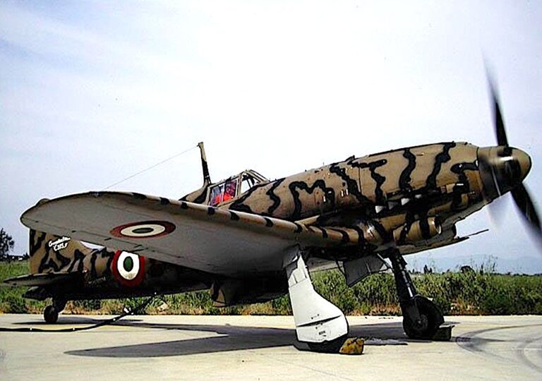 Aeronautica Militare: restauro di un Macchi C.205 “Veltro” recuperato al largo dell’isola di Pantelleria    