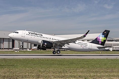 Airbus consegna il primo A320neo del Nord America a Volaris