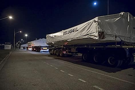 Il BelugaXL è in viaggio