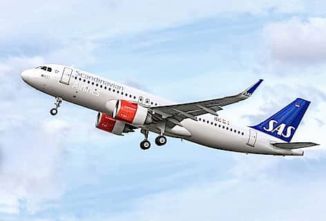 SAS riceve il suo primo A320neo