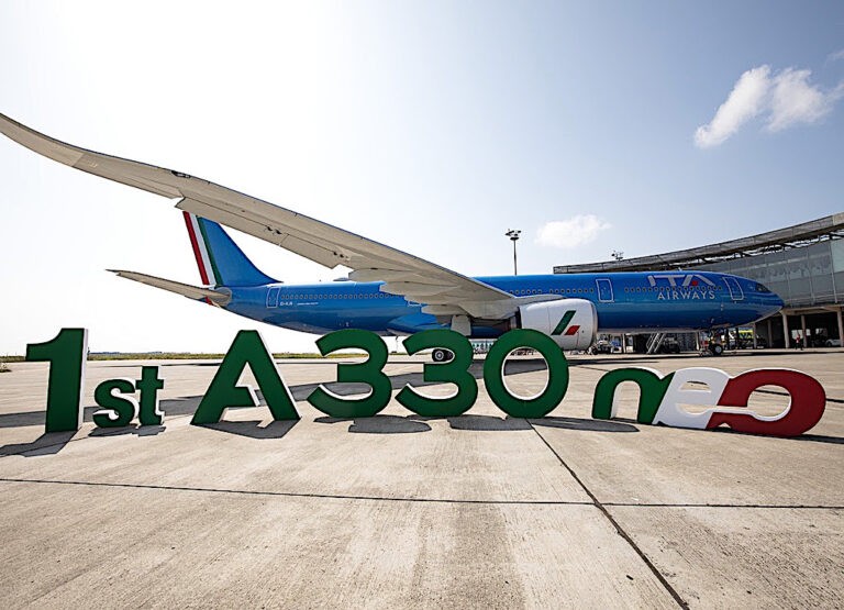 ITA Airways prende in consegna il suo primo A330neo 
