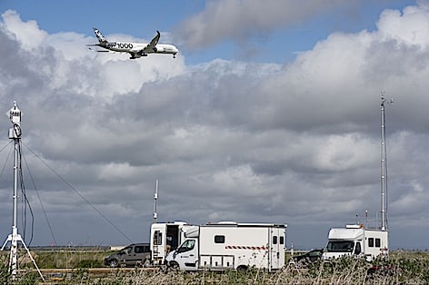 L’Airbus A350-1000 ha completato la campagna di test sulle emissioni acustiche in Spagna