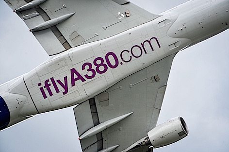 Airbus lancia il sito “I Fly A380”
