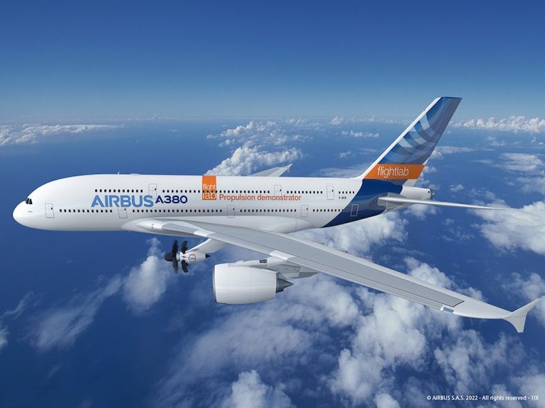 Airbus e CFM International lanciano un dimostratore di test di volo per un’architettura avanzata ‘open fan’ 