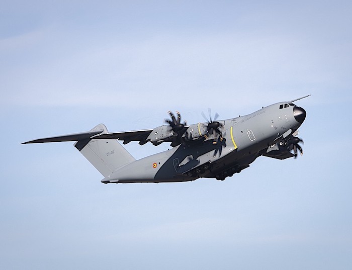 Airbus consegna il primo A400M all’Aeronautica Militare belga