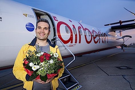Nuova rotta Bologna – Düsseldorf: airberlin sorprende un passeggero regalando un voucher per un nuovo volo