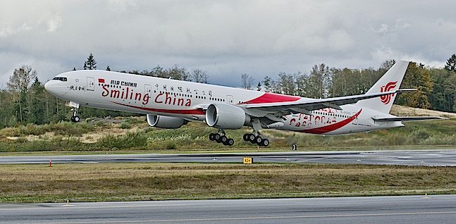 Air China (BEJ) 777-300ER (foto Boeing) K65768-01
