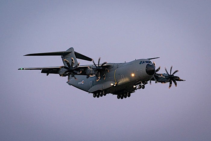 Volo inaugurale per l’Airbus A400M delle forze armate del Lussemburgo