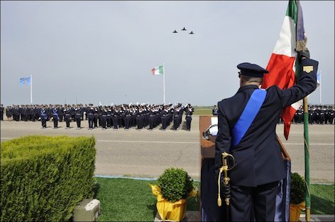 Giuramento solenne per il 17° corso allievi Marescialli dell’Aeronautica Militare a Viterbo