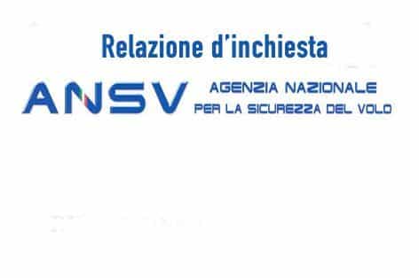 ANSV – Relazione d’inchiesta incidente occorso all’aeromobile I-PAAD