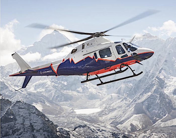 Leonardo: contratto negli USA per l’elicottero AW119 adibito a elisoccorso con certificazione IFR