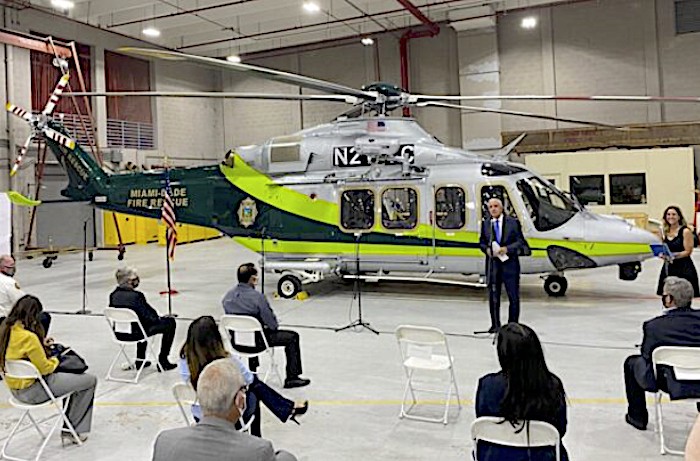 Leonardo ha celebrato il ventesimo anniversario del primo volo dell’AW139