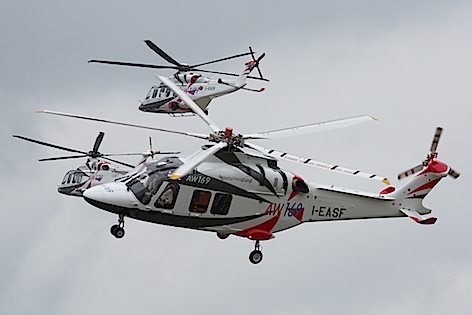 Finmeccanica: certificato EASA per il nuovo elicottero AW169