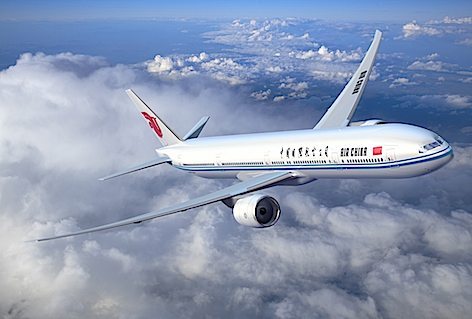 Boeing e Air China hanno annunciato un ordine per sei ulteriori 777-300ER