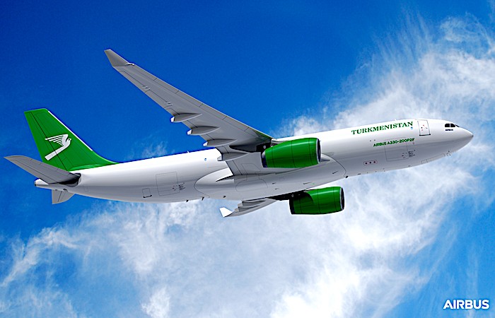Un nuovo cliente per Airbus: Turkmenistan Airlines