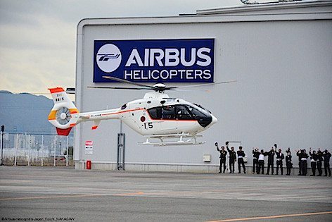 Airbus Helicopters completa la consegna degli ultimi due H135s in Giappone al Maritime Self-Defense Force