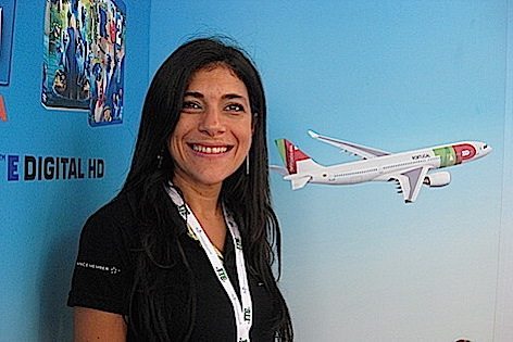 Araci Coimbra, general manager TAP Portugal in Italia e Grecia (foto TAP)