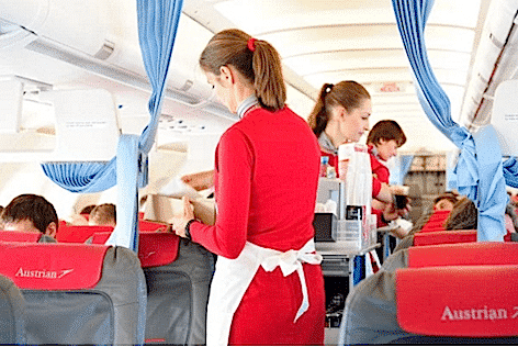 Austrian Airlines assume 240 assistenti di volo