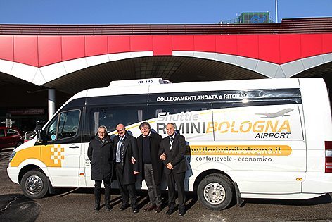 Rimini e Bologna ancora più vicine: parte il nuovo collegamento di linea dalla Riviera all’Aeroporto di Bologna