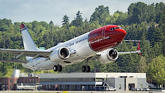 Boeing 737 MAX Norwegian