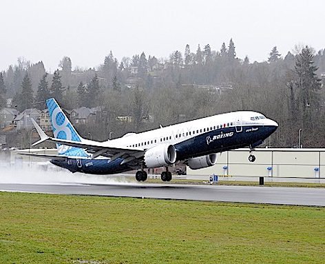 737MAX; 737MAX-8: TakeOff from Renton Field; 2016-01-29; K66500-02