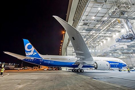 I Boeing 787-9 Dreamliner prodotti in South Carolina ottengono la certificazione di produzione