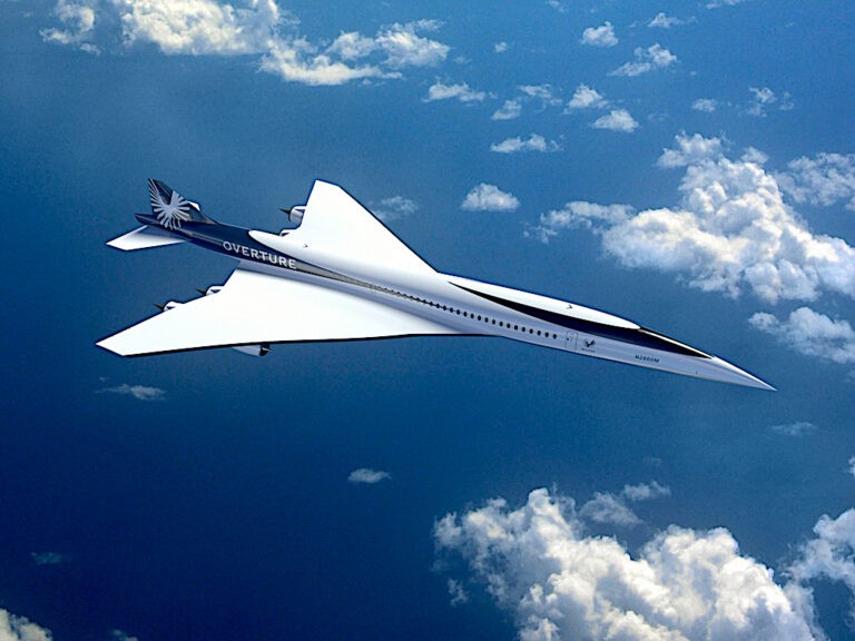 Da Miami a Londra in meno di cinque ore con Overture, il nuovo jet supersonico di linea