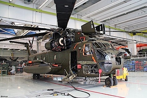 Airbus si aggiudicata un contratto di ammodernamento di 26 elicotteri CH-53 della Bundeswehr
