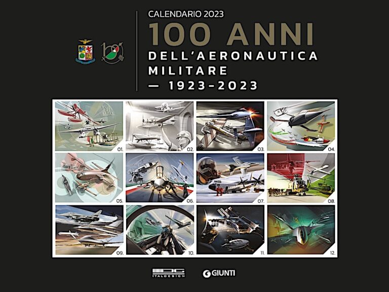 Aeronautica Militare: presentato oggi il Calendario 2023 del Centenario