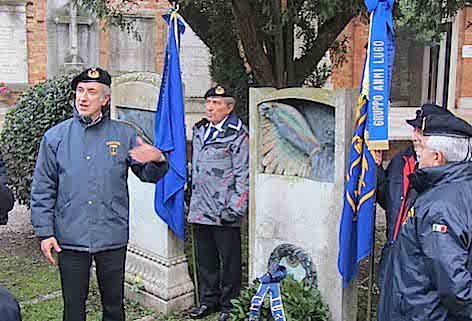 Venezia: celebrato il centenario della morte del ten. di vascello Giuseppe Miraglia eroe lughese della Grande Guerra