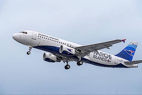 Atlantic Airways riceve il primo Airbus A320