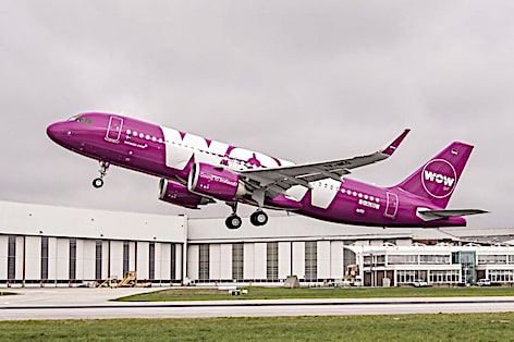 WOW air ha ricevuto il suo primo A320neo