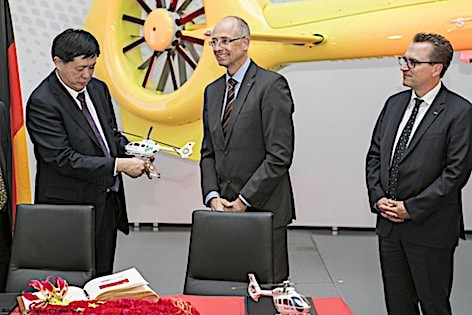 Airbus Helicopters: firmato accordo con Pechino 999 Emergency Rescue Center per l’acquisto di un H145